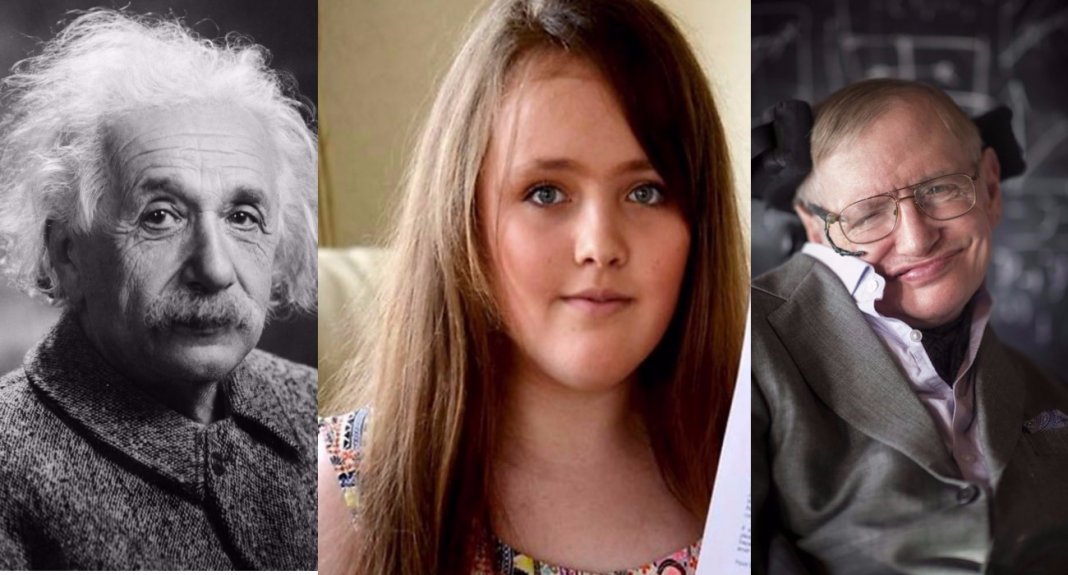 Menina de 12 anos tem QI maior que Einstein e Hawking