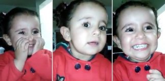 Vídeo de menina conhecendo o irmão recém-nascido derrete a internet