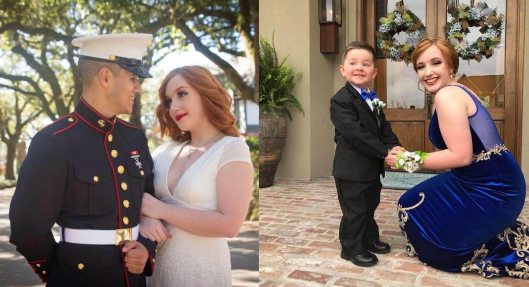 Menino adorável substituiu irmão militar que não pôde levar a namorada ao baile de formatura