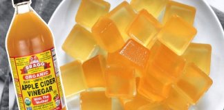 Gelatina de vinagre de maçã – a novidade que ajuda a emagrecer, controlar os diabetes e eliminar as dores nas articulações!