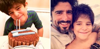 Filho autista de Marcos Mion ganha bolo com escova de dente. E o apresentador emociona ao revelar o significado