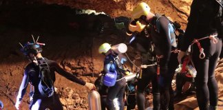 Esperança! quatro meninos são retirados da caverna na Tailândia