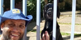 Carteiro amigo de cachorros faz sucesso com selfies na internet