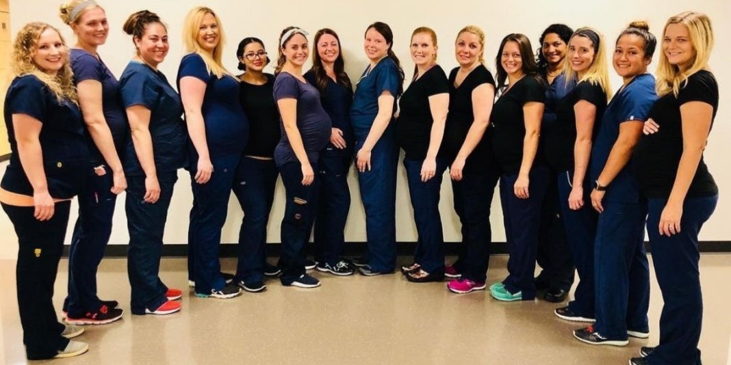 Veja o curioso caso das 16 enfermeiras grávidas ao mesmo tempo em um hospital