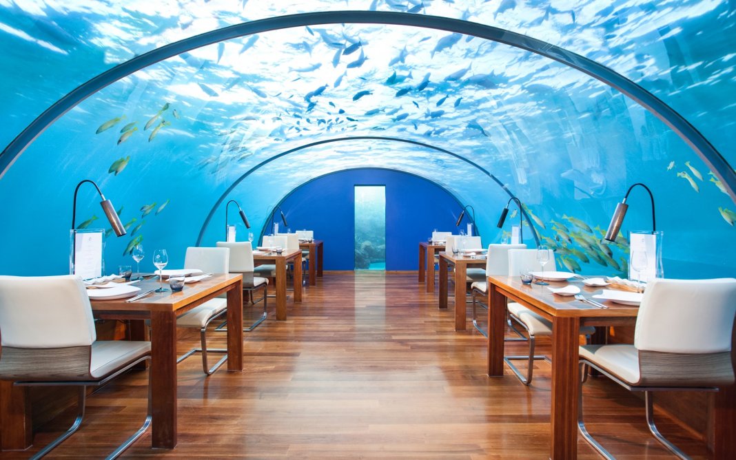 Ilhas Maldivas: conheça o primeiro restaurante submerso do mundo
