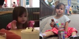 Menina de dois anos pede cuscuz em restaurante na Disney e viraliza na web