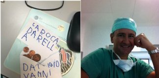 Menino de 5 anos entrega suas economias ao médico que curou a mãe com câncer