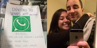 Estudante cria manual de como “mexer  Whatsapp”, para avó da namorada e viraliza na net!