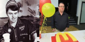 Funcionário do McDonald’s com síndrome de Down comemora 30 anos de trabalho na empresa