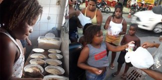 Menina de oito anos pede para distribuir quentinha a moradores em situação de rua ao em vez de festa de aniversário