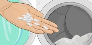 Experimente colocar aspirina na sua máquina de lavar, você vai se impressionar com que vai acontecer com as roupas!
