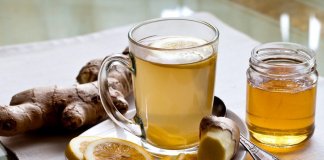 Um composto de gengibre e limão, formam um chá que “seca barriga” e tira o inchaço
