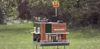 O McDonald’s mais pequeno do mundo é só para abelhas!