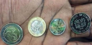 Quênia tira a imagens dos políticos de suas moedas e os substitui por animais