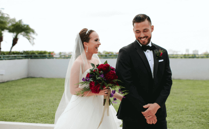 sabervivermais.com - Noivos trocam bolo de casamento tradicional por bolo de pizza