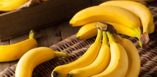 Banana é excelente para previnir câimbras e auxiliar na diminuição do estresse