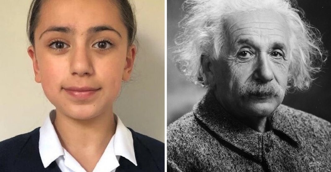Ela tem apenas 11 anos e seu QI é superior a Albert Einstein e Stephen Hawking