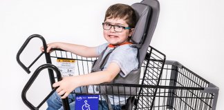 Rede de Supermercado oferecem carrinhos adaptados para crianças deficientes