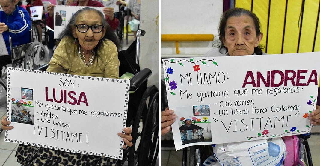 Idosos de uma clínica pedem para serem visitados no dia dos avós. Eles só querem alguém para conversar!