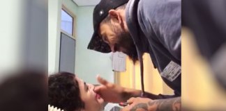 Tatuador aprende a maquiar esposa tetraplégica e vídeo viraliza