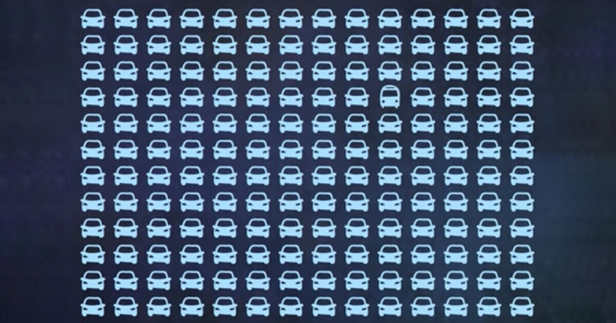 sabervivermais.com - Você consegue encontrar o ônibus entre os carros na imagem em apenas 3 segundos? 99% das pessoas não conseguem!
