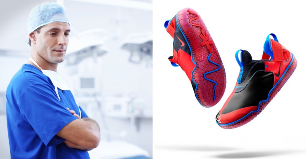 A Nike anunciou sapatos especiais para médicos e enfermeiros. Estar confortável salvará mais vidas