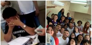 Alunos doam todo dinheiro da formatura para professora cuidar do filho doente. Vídeo emocionante!