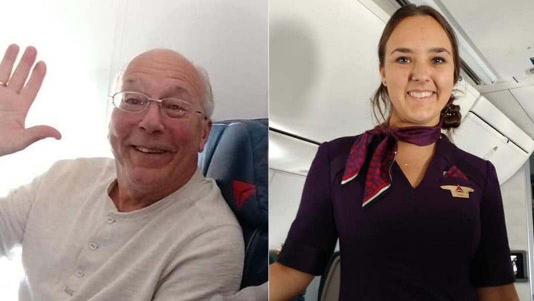 Pai viaja com a filha aeromoça em todos os seus voos no Natal. O amor não tem limites!