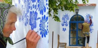 Idoso de 90 anos transforma sua pequena vila em uma linda obra de arte