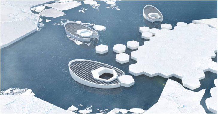sabervivermais.com - Arquitetos projetam uma fábrica de icebergs. Ela ajudaria a combater o derretimento do gelo
