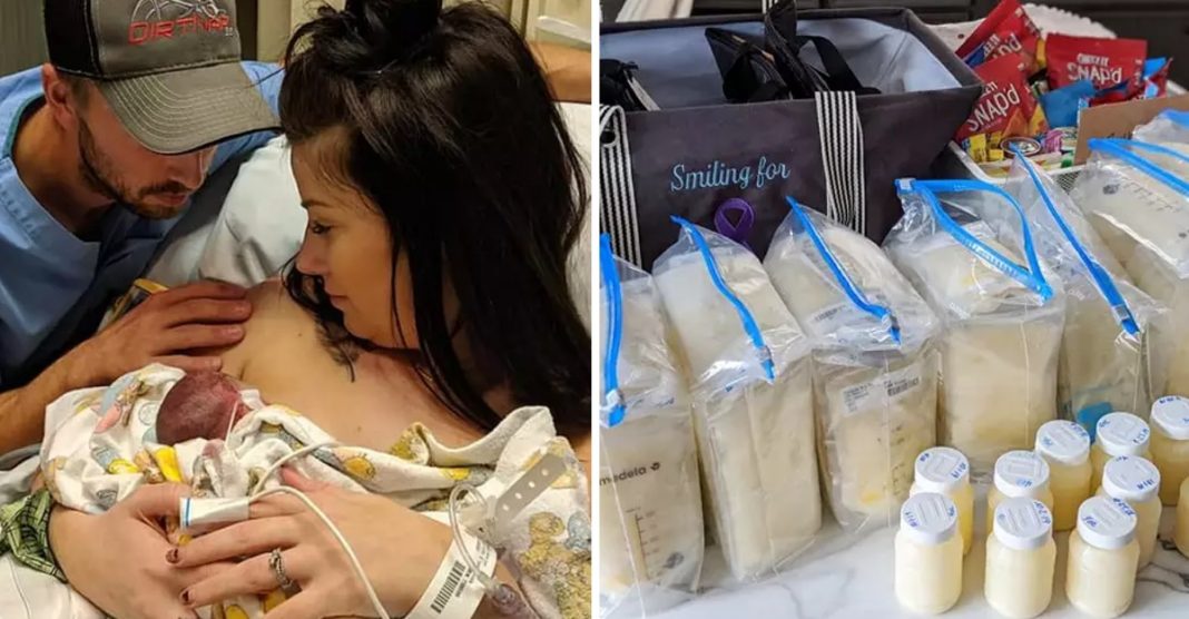Ela perdeu o bebê e decidiu doar o seu leite por 63 dias. Ela transformou seu sofrimento em ajuda!