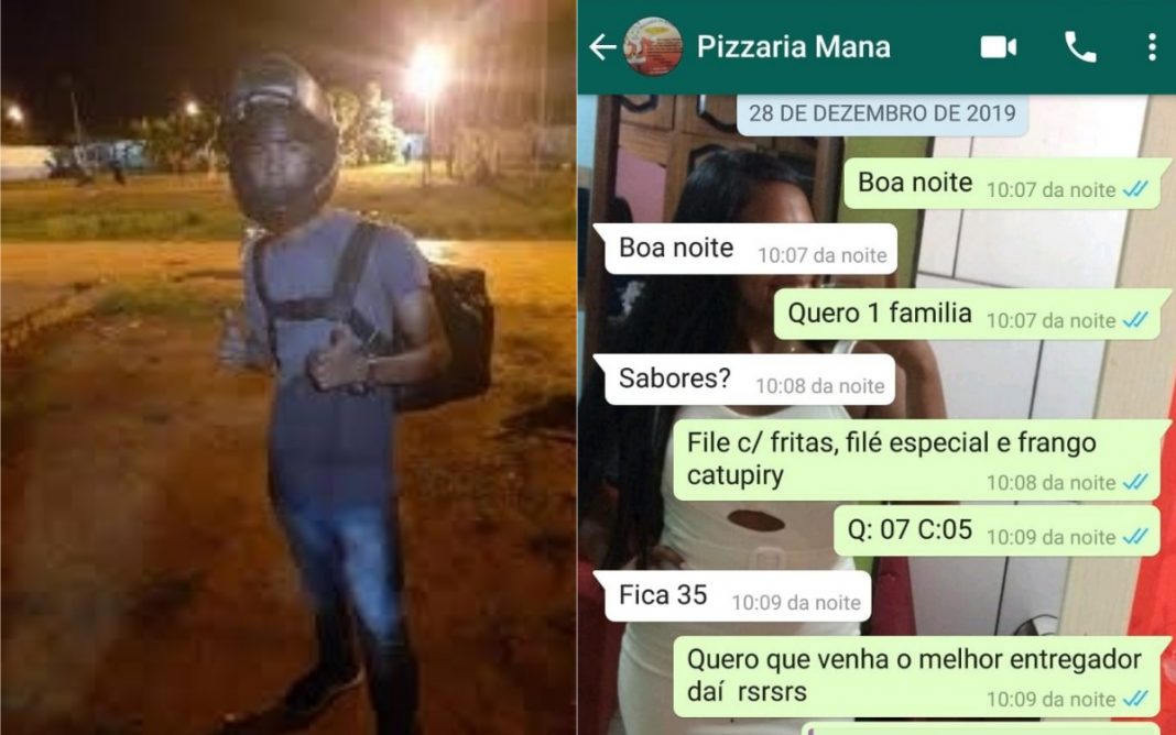 Para apoiar o filho no primeiro emprego, mãe faz pedido de pizza semanalmente