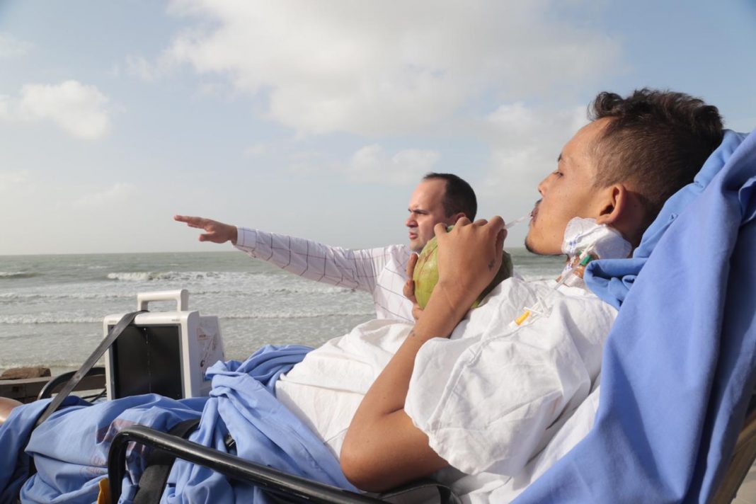 “Conhecer o mar”: médicos realizam sonho de paciente