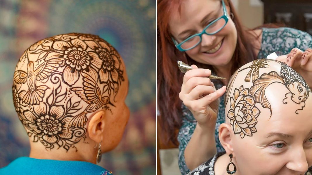 Esta artista cria “coroas de hena” para mulheres com câncer