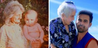 Neto faz uma linda homenagem a avó de 99 anos, “antes e depois”
