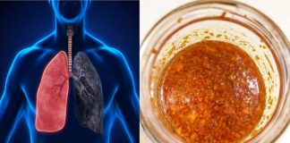 Limpa e desintoxica os pulmões: Xarope de açafrão com cebola