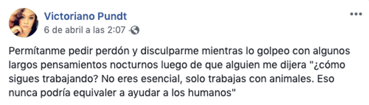 sabervivermais.com - "Você não é essencial, você trabalha apenas com animais": foi o que um veterinário ouviu durante a quarentena