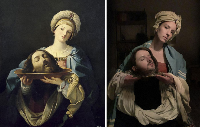 sabervivermais.com - Museu pede que as pessoas recriem pinturas famosas em casa. Veja as 15 fotos mais hilariantes!