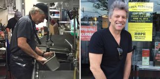 Jon Bon Jovi aparece lavando pratos em seu restaurante sem fins lucrativos durante o Covid-19