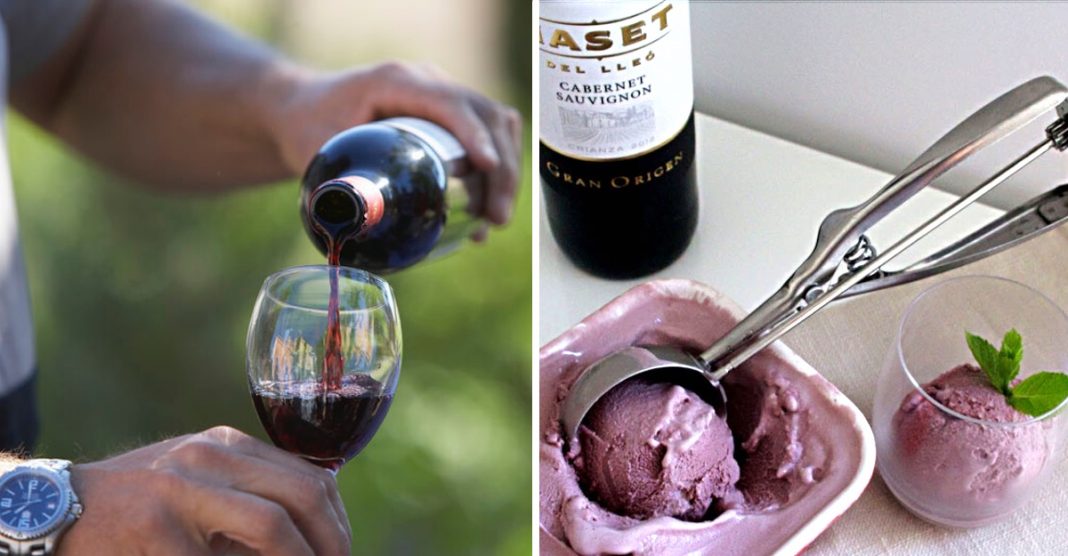 Sorvete de vinho tinto: uma receita que todos os ‘amantes de vinho’ deveriam fazer