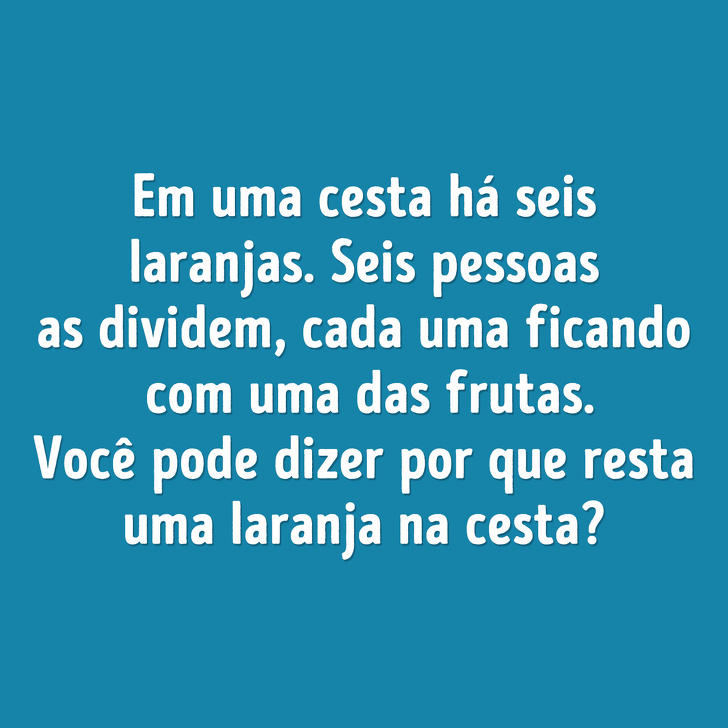 sabervivermais.com - 10 Enigmas para ajudar você a pensar fora da caixa e manter o cérebro ativo