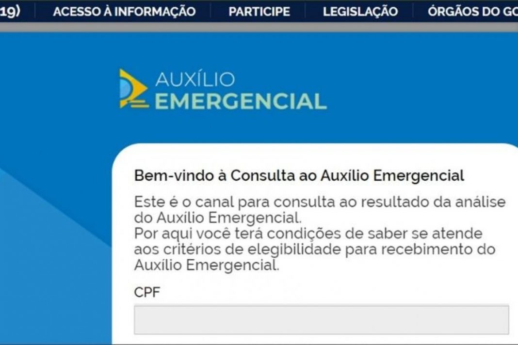 Governo lança SITE para acompanhar o pedido do Auxílio Emergencial de R$ 600