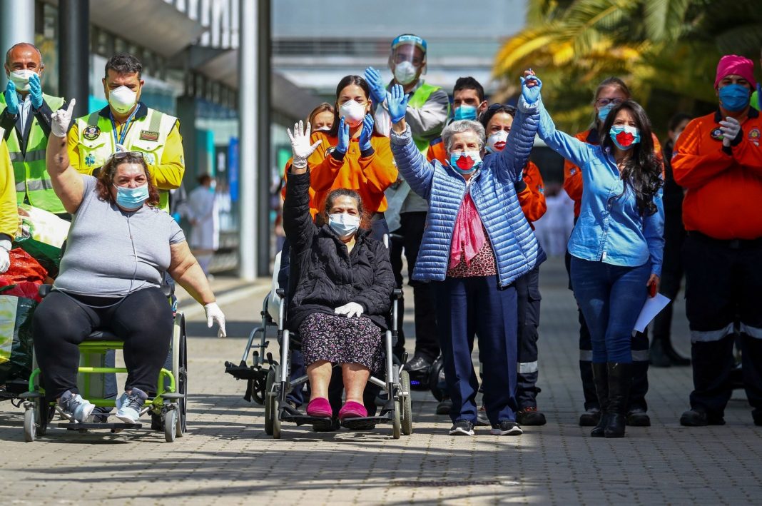 No mundo todo já são mais de 1,6 milhões de recuperados do Covid-19. Vamos vencer!