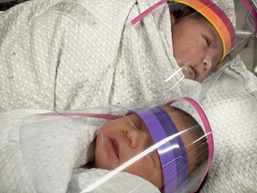 sabervivermais.com - Máscaras contra o Covid-19 são usadas por recém-nascidos em maternidade do DF