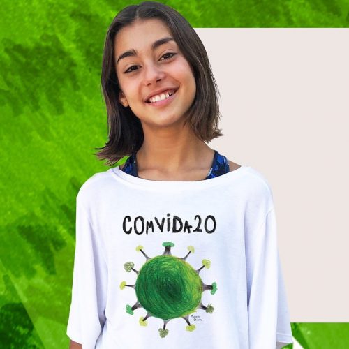 sabervivermais.com - Menina de 11 anos criou campanha COmVIDa-20 que conta com apoio de Antonio Fagundes e outros artistas.