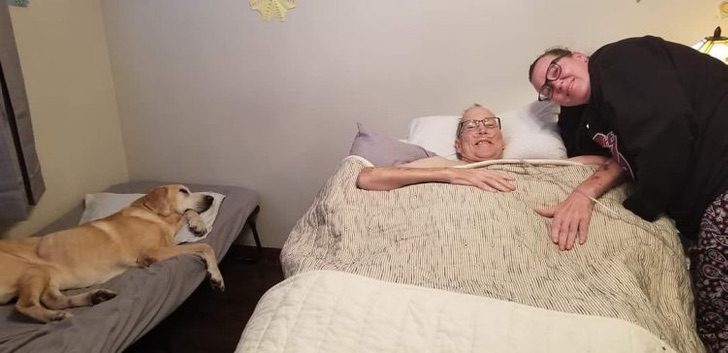 sabervivermais.com - Labrador falece uma hora após o seu dono falecer com câncer