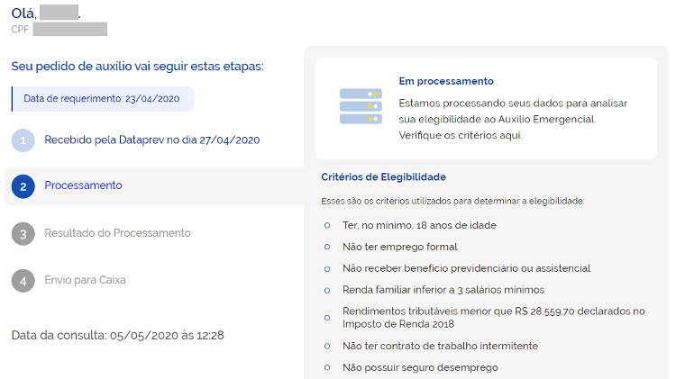 sabervivermais.com - Governo lança SITE para acompanhar o pedido do Auxílio Emergencial de R$ 600
