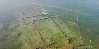 Quarentena limpou as águas de um lago na Turquia e encontrou as ruínas de uma igreja antiga