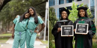 Mãe e filha se formam na faculdade de medicina. Elas realizaram seu sonho juntas