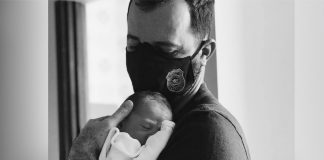 “Melhor presente”: Sem tempo para ir ao hospital, policial faz o parto da filha em casa
